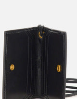 GIANNI CHIARINI Portacarte "Eel" BLACK Donna 