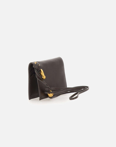 GIANNI CHIARINI Portacarte "Nappa" BROWN Donna 