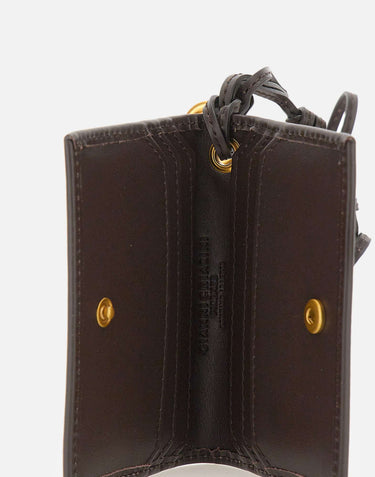 GIANNI CHIARINI Portacarte "Nappa" BROWN Donna 