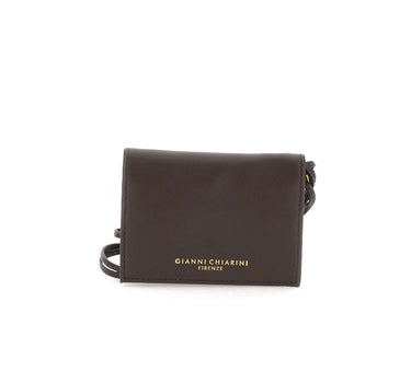 GIANNI CHIARINI Portacarte "Nappa" BROWN Donna 