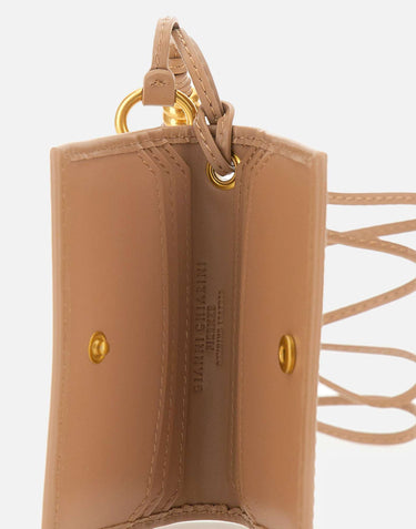 GIANNI CHIARINI Portacarte "Nappa" BEIGE Donna 