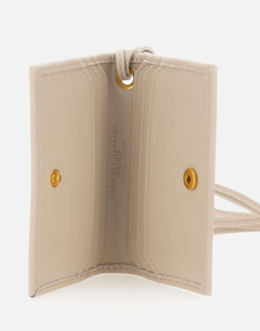 GIANNI CHIARINI Portacarte "Nappa" BEIGE Donna 