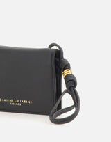 GIANNI CHIARINI Portacarte "Nappa" BLACK Donna 