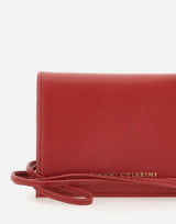 GIANNI CHIARINI Portacarte "Nappa" RED Donna 