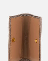 GIANNI CHIARINI Portacarte "Bubble" BROWN Donna 