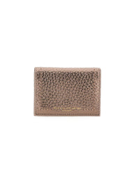 GIANNI CHIARINI Portacarte "Bubble" BROWN Donna 