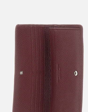 GIANNI CHIARINI Portafogli "Grain" RED Donna 