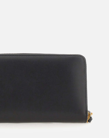 GIANNI CHIARINI Portafogli in nappa BLACK Donna 