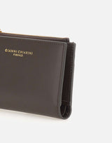 GIANNI CHIARINI Portafogli in nappa BROWN Donna 