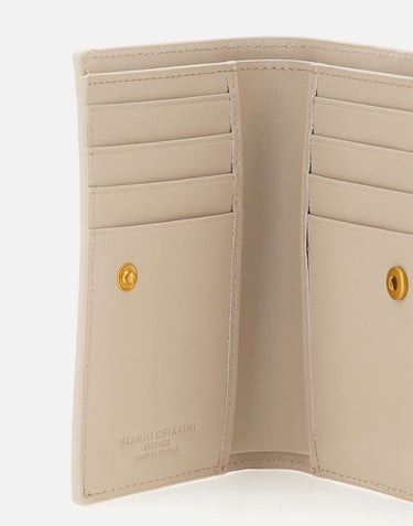 GIANNI CHIARINI Portafogli in nappa BEIGE Donna 