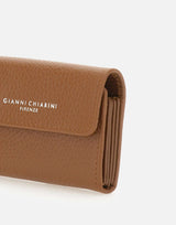 GIANNI CHIARINI Portafogli "Dollaro" BROWN Donna 