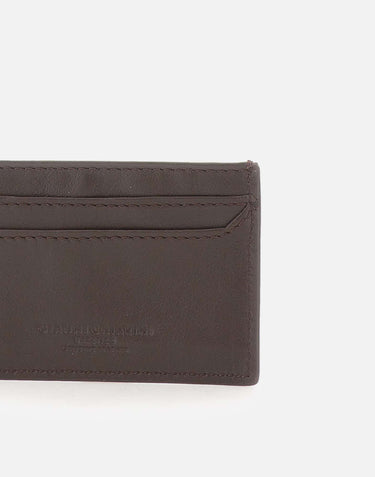 GIANNI CHIARINI Portacarte in nappa BROWN Uomo 