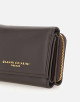 GIANNI CHIARINI Portafogli in nappa BROWN Donna 
