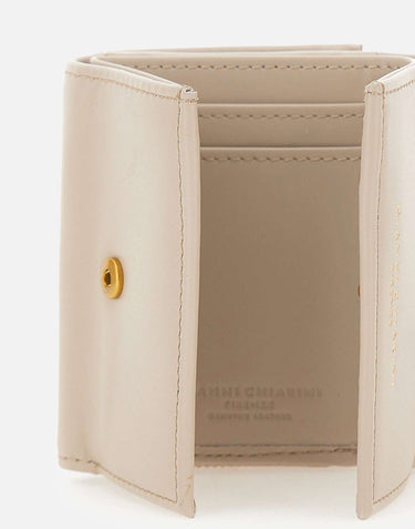 GIANNI CHIARINI Portafogli in nappa BEIGE Donna 