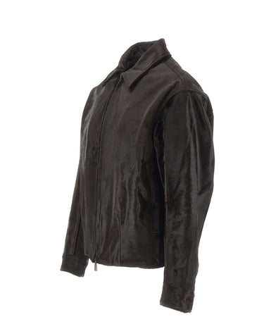 GIORGIO BRATO Giacca in cavallino BROWN Uomo 