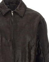 GIORGIO BRATO Giacca in cavallino BROWN Uomo 