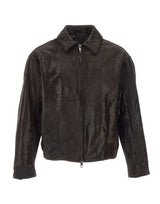GIORGIO BRATO Giacca in cavallino BROWN Uomo 