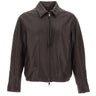 GIORGIO BRATO Giacca in pelle martellata BROWN Uomo 