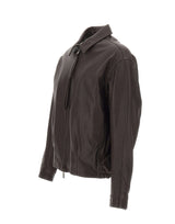 GIORGIO BRATO Giacca in pelle martellata BROWN Uomo 