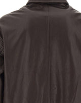 GIORGIO BRATO Giacca in pelle martellata BROWN Uomo 