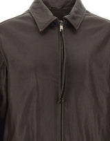 GIORGIO BRATO Giacca in pelle martellata BROWN Uomo 
