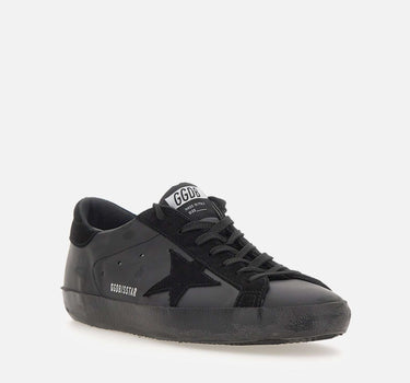 GOLDEN GOOSE Sneakers "Superstar Classic with list" BLACK Uomo 