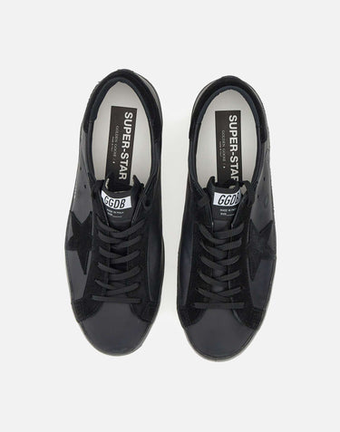 GOLDEN GOOSE Sneakers "Superstar Classic with list" BLACK Uomo 