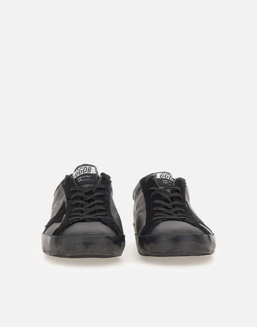 GOLDEN GOOSE Sneakers "Superstar Classic with list" BLACK Uomo 
