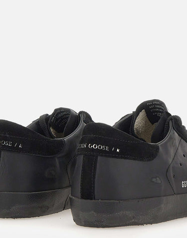 GOLDEN GOOSE Sneakers "Superstar Classic with list" BLACK Uomo 