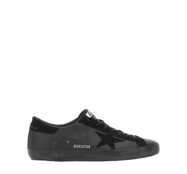 GOLDEN GOOSE Sneakers "Superstar Classic with list" BLACK Uomo 