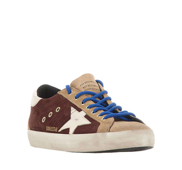GOLDEN GOOSE Sneakers "Superstar Classic" RED Uomo 