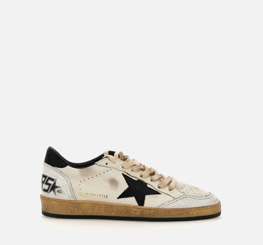 GOLDEN GOOSE Sneakers"Ball Star" in pelle WHITE Uomo 