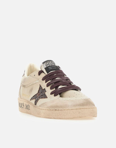 GOLDEN GOOSE Sneakers "Ball Star" BEIGE Uomo 