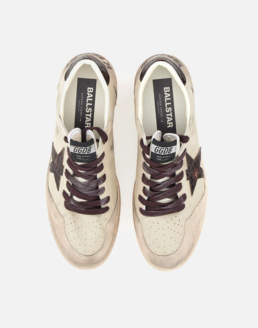 GOLDEN GOOSE Sneakers "Ball Star" BEIGE Uomo 