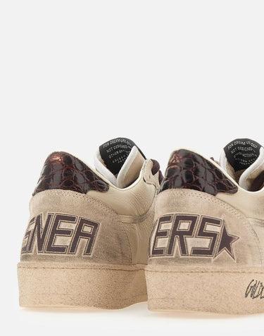 GOLDEN GOOSE Sneakers "Ball Star" BEIGE Uomo 