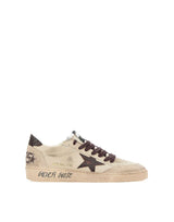 GOLDEN GOOSE Sneakers "Ball Star" BEIGE Uomo 