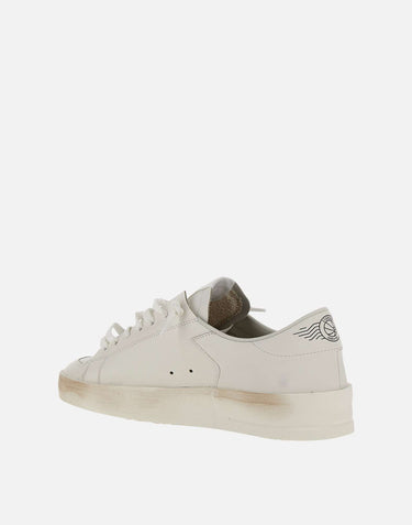 GOLDEN GOOSE Sneakers "Stardan" WHITE Uomo 