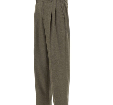 GOLDEN GOOSE Pantaloni "Slacks jogging Isiah" GREY Uomo 