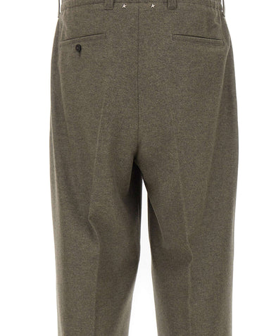 GOLDEN GOOSE Pantaloni "Slacks jogging Isiah" GREY Uomo 