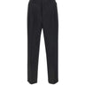 GOLDEN GOOSE "Slacks" jogger in gabardine di lana BLACK Uomo 