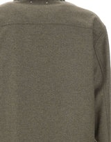 GOLDEN GOOSE Giacca camicia "Gary" GREY Uomo 