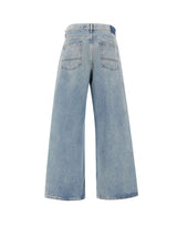 GOLDEN GOOSE Jeans "Parker" Light Blue Uomo 