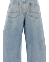 GOLDEN GOOSE Jeans "Parker" Light Blue Uomo 