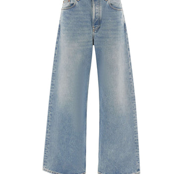 GOLDEN GOOSE Jeans "Parker" Light Blue Uomo 