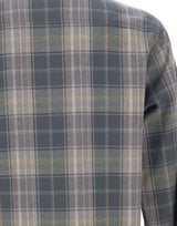 GOLDEN GOOSE Camicia fantasia check MULTICOLOR Uomo 
