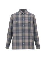 GOLDEN GOOSE Camicia fantasia check MULTICOLOR Uomo 