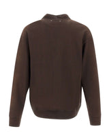 GOLDEN GOOSE Cardigan "Romeo" BROWN Uomo 