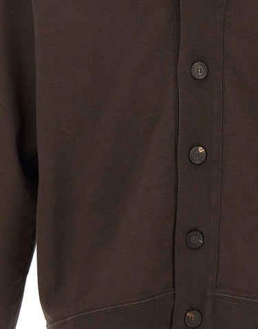 GOLDEN GOOSE Cardigan "Romeo" BROWN Uomo 