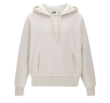 GOLDEN GOOSE Felpa Star in cotone GREY Unisex 