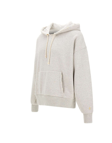 GOLDEN GOOSE Felpa Star in cotone GREY Unisex 